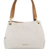 Michael Kors Raven Schultertasche Damen, Weiß