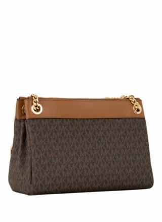 Michael Kors Susan Small Schultertasche Damen, Braun