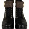 Michael Kors Tatum Schnürstiefeletten Damen, Schwarz