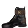 Michael Kors Tatum Schnürstiefeletten Damen, Schwarz