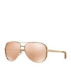 Michael Kors mk5004 Sonnenbrille Damen, Gold