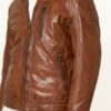 Milestone Pepino Lederjacke Herren, Braun