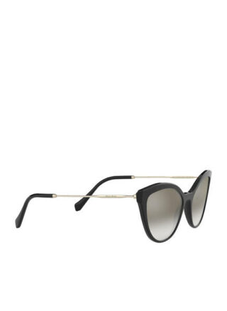 Miu Miu Mu 03us Sonnenbrille Damen, Schwarz