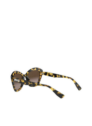 Miu Miu Mu 05us Sonnenbrille Damen, Braun