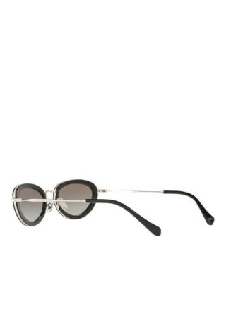 Miu Miu Mu 58us Sonnenbrille Damen, Schwarz
