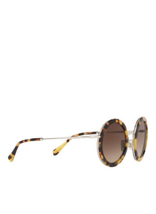 Miu Miu Mu 59us Sonnenbrille Damen, Grün