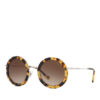 Miu Miu Mu 59us Sonnenbrille Damen, Grün