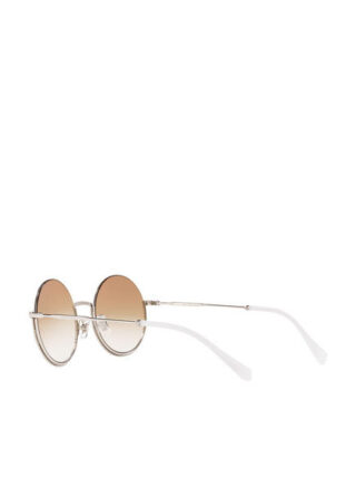 Miu Miu Mu 69us Sonnenbrille Damen, Silber