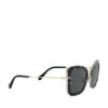 Miu Miu mu55vs Sonnenbrille Damen, Schwarz