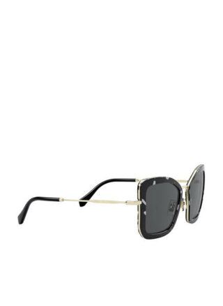 Miu Miu mu55vs Sonnenbrille Damen, Schwarz