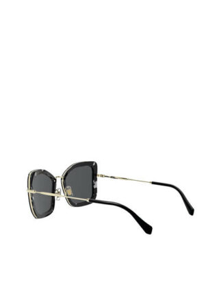Miu Miu mu55vs Sonnenbrille Damen, Schwarz