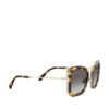 Miu Miu mu55vs Sonnenbrille Damen, Weiß