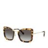 Miu Miu mu55vs Sonnenbrille Damen, Weiß