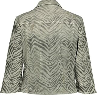 Monari Jeansjacke Damen, Grün