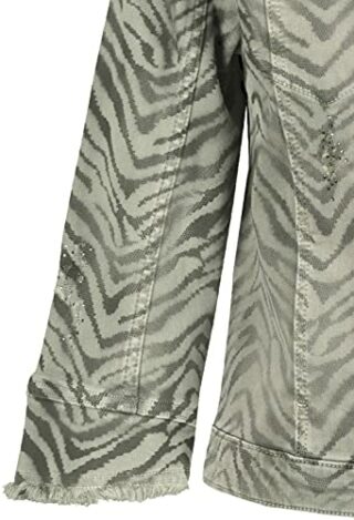 Monari Jeansjacke Damen, Grün
