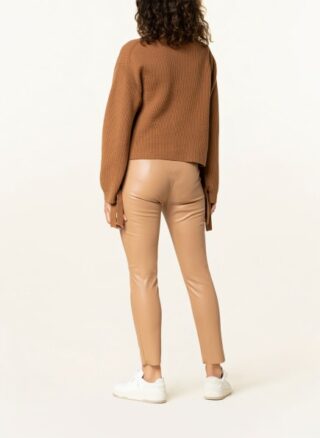 Mrs & HUGS 7/8-Leggings Damen, Braun