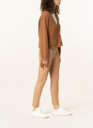Mrs & HUGS 7/8-Leggings Damen, Braun