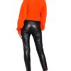 Mrs & HUGS 7/8-Leggings Damen, Schwarz