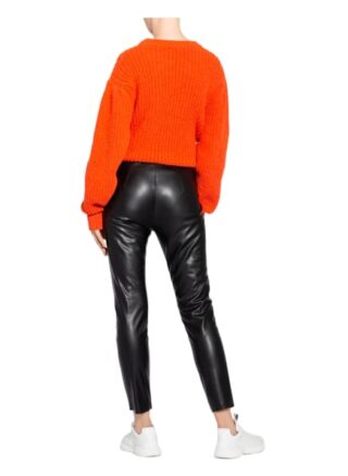 Mrs & HUGS 7/8-Leggings Damen, Schwarz