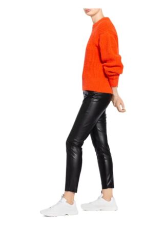 Mrs & HUGS 7/8-Leggings Damen, Schwarz