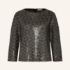 Mrs & HUGS Blusenshirt Damen, Grau