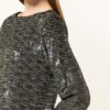 Mrs & HUGS Blusenshirt Damen, Grau