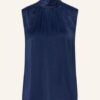 Mrs & HUGS Blusentop Damen, Blau