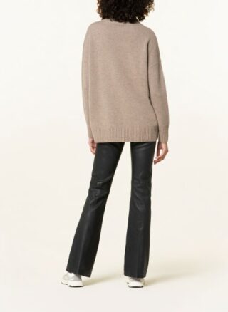 Mrs & HUGS Cashmere-Pullover Damen, Beige