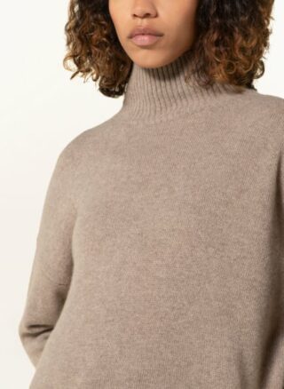 Mrs & HUGS Cashmere-Pullover Damen, Beige