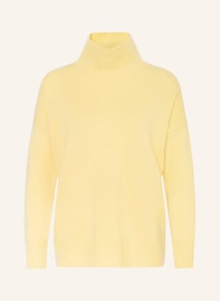 Mrs & HUGS Cashmere-Pullover Damen, Gelb