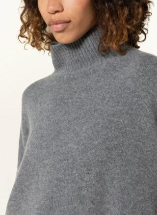 Mrs & HUGS Cashmere-Pullover Damen, Grau