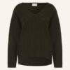 Mrs & HUGS Cashmere-Pullover Damen, Grün