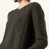 Mrs & HUGS Cashmere-Pullover Damen, Grün