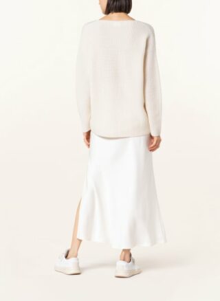 Mrs & HUGS Cashmere-Pullover Damen, Weiß
