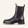 Mrs & HUGS Chelsea Boots Damen, Schwarz