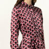 Mrs & HUGS Hemdblusenkleid Damen, Rot