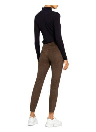 Mrs & HUGS Leggings Damen, Braun