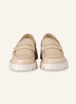 Mrs & HUGS Penny-Loafer Damen, Beige