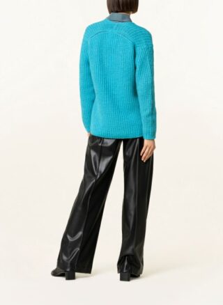 Mrs & HUGS Pullover Damen, Blau