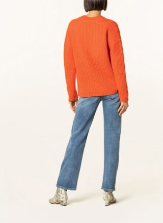 Mrs & HUGS Pullover Damen, Orange