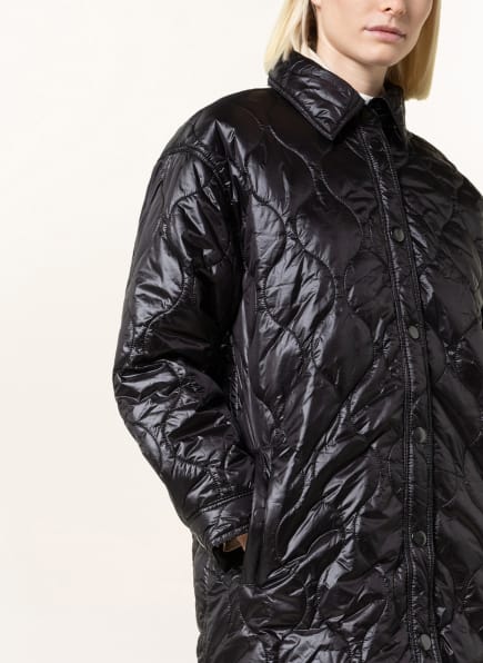 Mrs & HUGS Steppmantel Damen, Schwarz Mrs & HUGS Steppmantel Damen, Schwarz