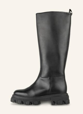Mrs & HUGS Stiefel Damen, Schwarz