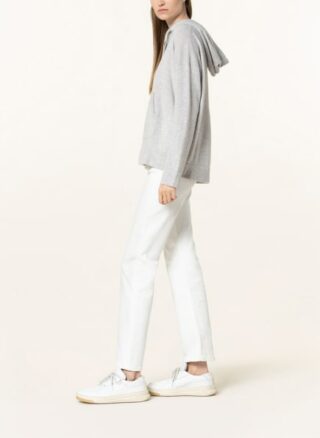 Mrs & HUGS Strick-Hoodie Damen, Grau
