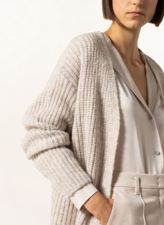 Mrs & HUGS Strickhülle Damen, Beige