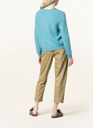 Mrs & HUGS Strickjacke Damen, Blau