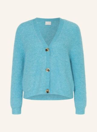 Mrs & HUGS Strickjacke Damen, Blau