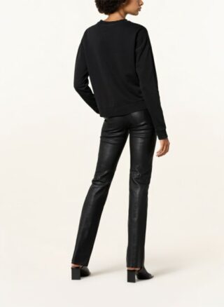 Mrs & HUGS Sweatshirt Damen, Schwarz
