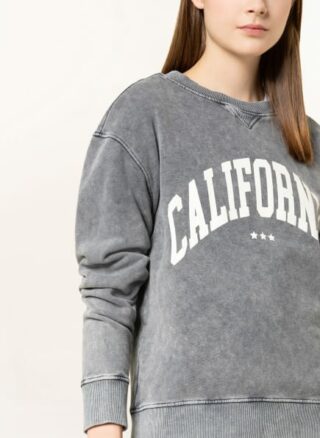 Mrs & HUGS Sweatshirt Damen, Schwarz
