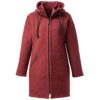 Mufflon Mu-Carla Wollmantel Damen, Rot