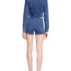 NA-KD Jeansjacke Damen, Blau